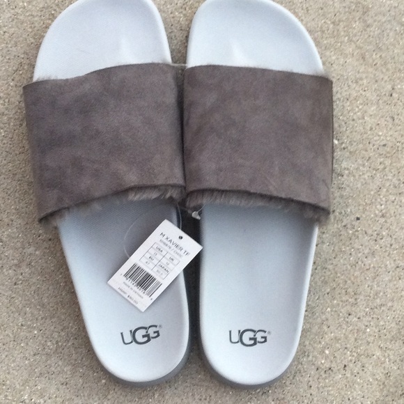 NWT XAVIER TF UGG Slides Slippers Lamb FUR 13 47 main image 7